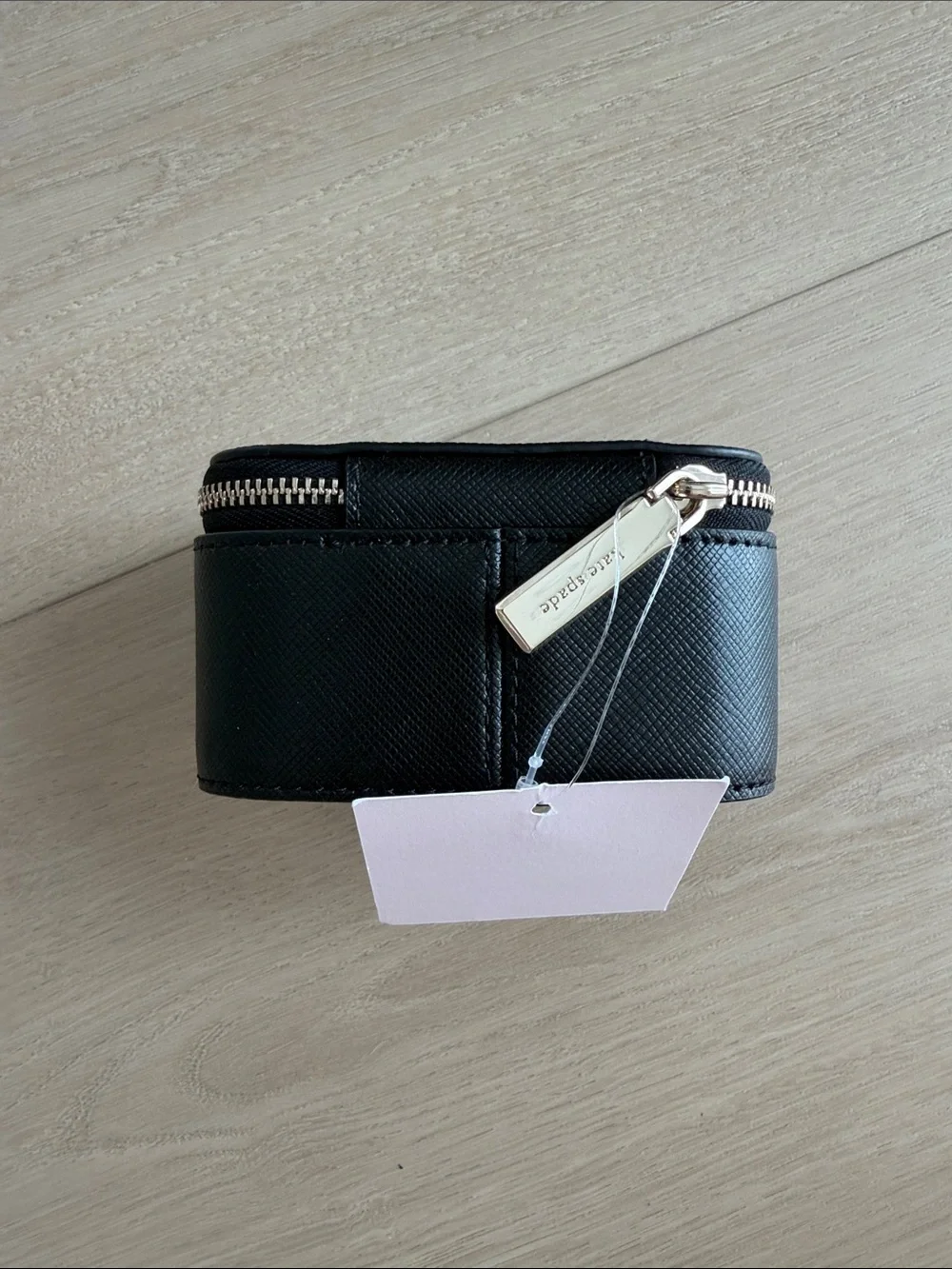 kate spade Black Small Zip Cosmetic Case